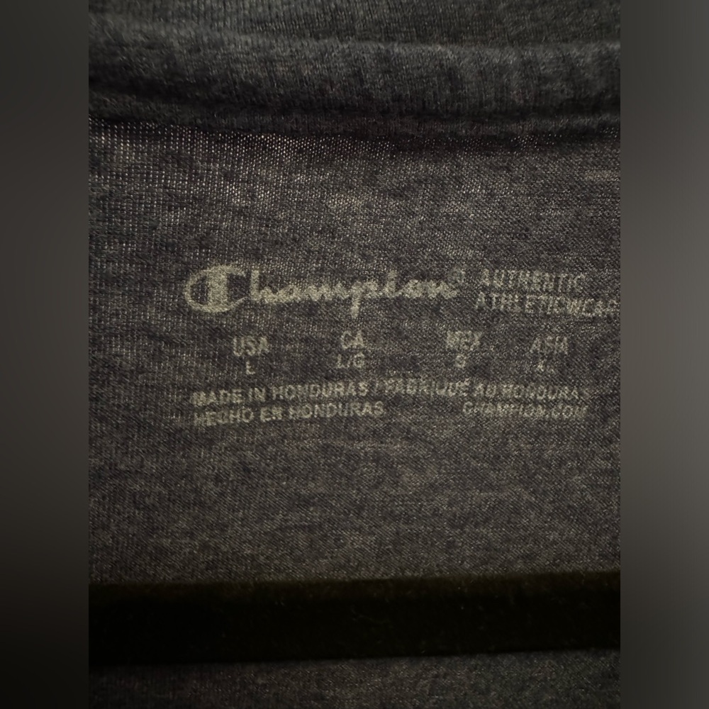Champion Women’s Navy Blue Zip Hoodie - Picture 3 of 3